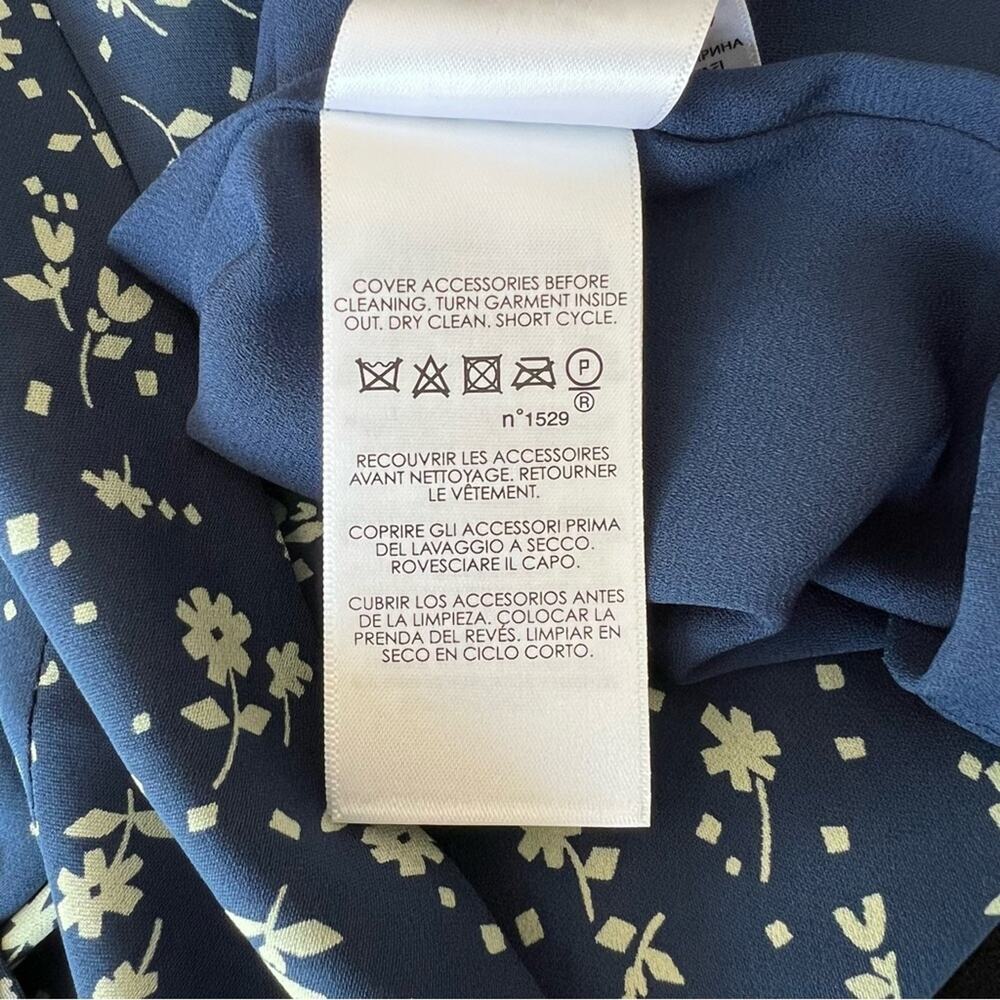Polo Ralph Lauren Women’s 100% Silk Top Size 8 - Picture 7 of 7